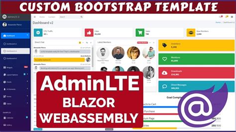 Blazor Adminlte