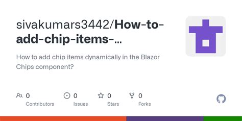 Blazor menu example github.  Chip Demonstration and configuration of th...