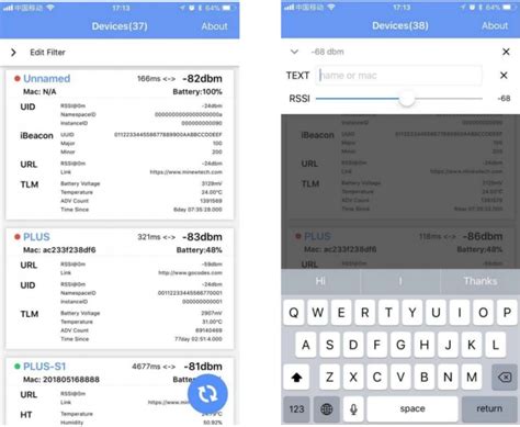 Ble simulator.  This app allows full configuration of the BLE advertisement data and shows the a...