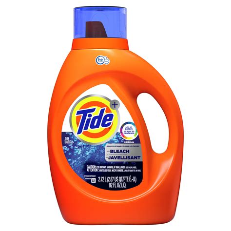 Bleach detergent. That’s why adding bleach along with your regular detergent doesn’t just sanitize the laundry; it also gets clothes cleaner and whiter than washing with detergent by itself. For household disinfection, sodium hypochlorite’s ability to denature proteins makes it highly effective at killing bacteria, viruses and fungi. 