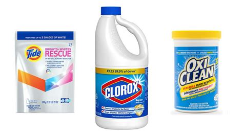 Bleach for laundry. 26 Dec 2023 ... Safety Precautions – Some do's and don'ts when using bleach on your clothes. Do's. 1. Do dilute bleach to minimize the de-coloring effect and ... 