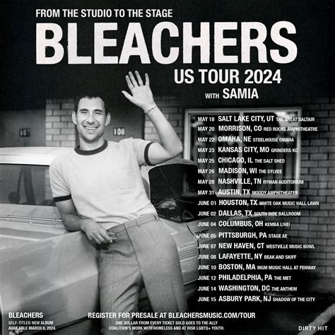 Bleachers Tour 2024 [LiveStream] at Kia Forum, Inglewood