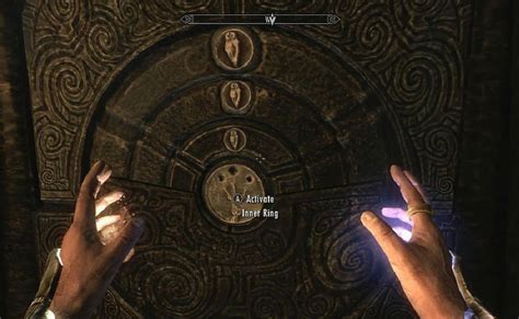Hi all, can anyone please help. I am in Bleak Falls Sanctum and am standing in front of door with three symbols on it. A moth, a bear and an owl, I have tried rotating the three symbols every combination and then insert the golden hand claw to open the door but nothing works. There is a symbol on the wall that shows a priestess with three moths but this does not work, can someone please tell .... 