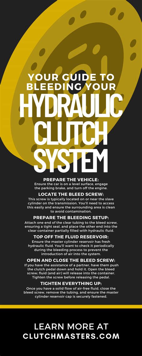 Bleeding a hydraulic clutch.  Learn about the basics of bleeding disorders, their ...