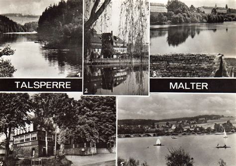 Bleilich Talsperre DDR Mehrbild AK 1965 Stuffels Heinrichstein ...