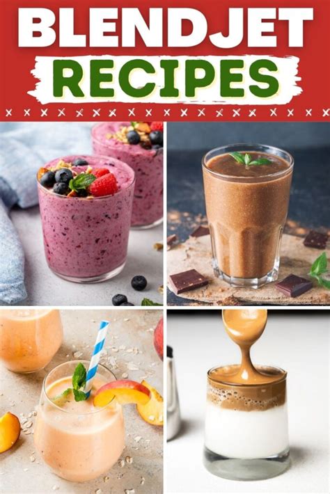Blend jet recipies. 21 Easy 5-Minute Smoothies to Support Heart Health. Photographer: Morgan Hunt Glaze, Prop Stylist: Shell Royster, Food Stylist Jennifer Wendorf. These easy smoothies are ready to enjoy in just 5 minutes. Whether it’s for breakfast, lunch or a snack, these recipes are packed with heart-healthy ingredients like fruit, veggies, nuts and seeds to ... 