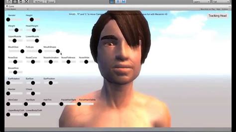 Blender + Unity procedural character generation + Mecanim 2 YouTube