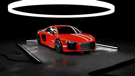 Blender car studio scene.  Start HDR Light Automotive Studio Scene 3d ModelCar Model is not incl...