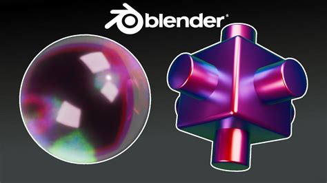 Blender iridescent material.  The steps are easy for setup by Blender Th...