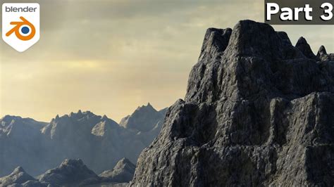 Blender mountain range.  N In this three part tutorial series we will cre...