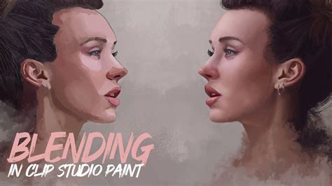 Blending in Clip Studio Paint - YouTube