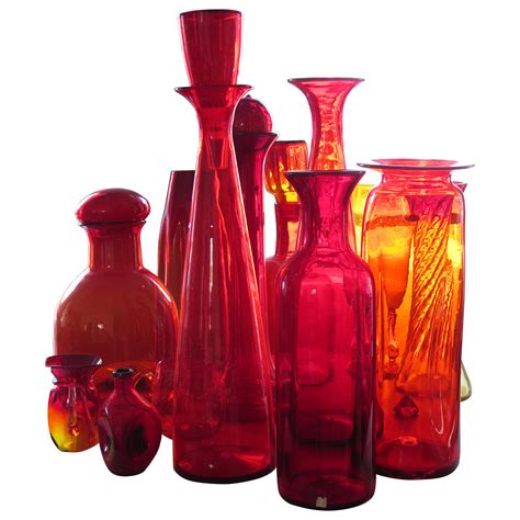 Blenko glass. HAND BLOWN GLASSWARE WITH A HISTORY - Blenko Glass Co. has been refining blown glass design since 1983, creating highly collectible glass decor with a Mid Century Modern flair. MAGNIFICENT COLOR, SKILLED CRAFTSMANSHIP, CREATIVE DESIGN - The Blenko 384 water bottle is a customer favorite for its unique … 