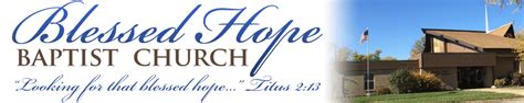 Blessed Hope Baptist Church - Kettering, OH - Foursquare