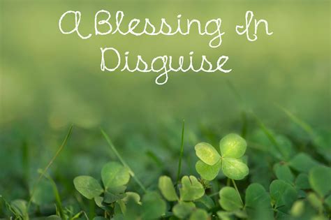 Blessing in disguise. Things To Know About Blessing in disguise. 