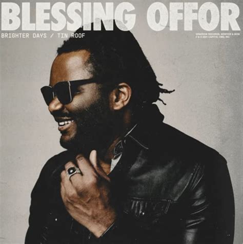 Blessing Offor is a Nigerian-born singer/songwriter with an expressive voice and a sound rooted in pop, R&B, CCM, and soul. He released his major-label debut, Brighter Days, in 2022, then landed a pair of Billboard-charting hits with "Believe" and "My Tribe" from his 2023 full-length My Tribe.