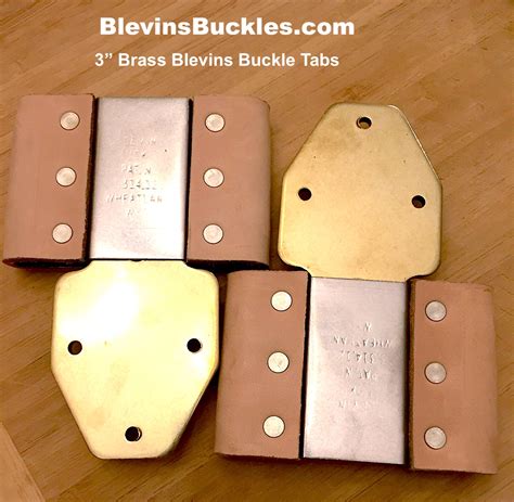 Blevins buckles definition.  Full Sets include the Tabs, Leather Covered...