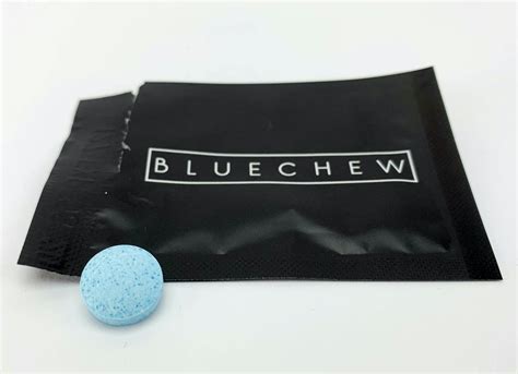 Blewchew. Here’s how you do. Do not use it on a full stomach. It won’t work (well). If you’re going out to eat with a girl, and you’re worried about it. Eat as light as possible, but take the BlueChew hour (s) before eating. Don’t swallow it. Don’t chew it. Cut it into half. Put one half underneath your tongue an hour prior to when you expect ... 
