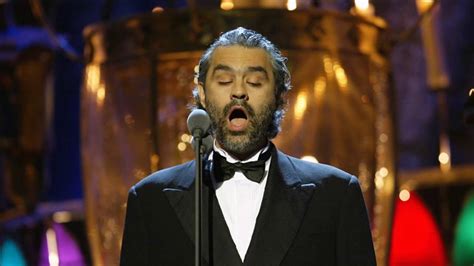 Andrea Bocelli is one of the most famous male opera singers alive t