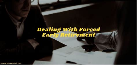Blindsided By Early Retirement and How to Cope