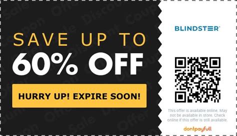Blindster promo code. 2 days ago · Make full use of this voucher code & discount code to save more when you purchase at Blindster. 03/30/24. 283. Grab $10 off active Blindster Coupons & Coupon Codes at Couponsoar. Blindster Promo CodesDiscount Codes for May 2024 end soon! - Couponsoar.com. 