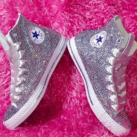 1-48 of over 5,000 results for "wedding converse" Results. Price and other details may vary based on product size and color. JIAJIA. ... Women's Fashion Dress Sneakers Party Bling Casual Flats Embellished Shoes. 4.1 out of 5 stars …. 
