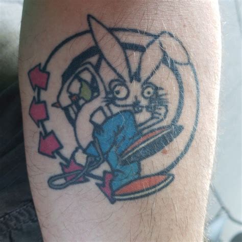 Blink 182 Bunny Tattoo