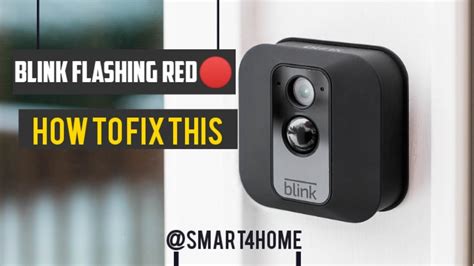 Blink camera blinking red. If your Kasa camera is blinking red, it’s possible that it’s experiencing some technical difficulties causing it to malfunction. One simple solution that may help solve the problem is to reset the camera. To do so, locate the small “Reset” button on the bottom of the camera and hold it down for at least 10 seconds. 