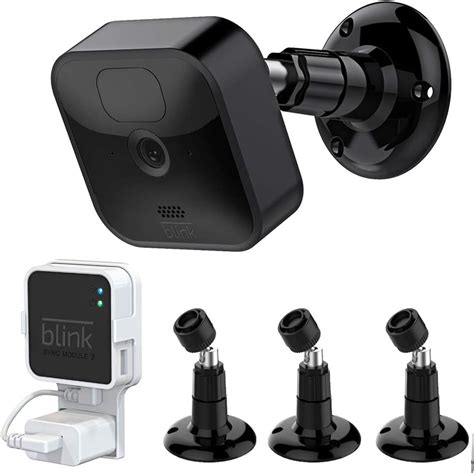 Blink camera mounts. Skyworld Blink Camera Housing and Wall Mount Bracket for Blink XT /XT2 and Blink outdoor3 Indoor/Outdoor with Sync Module Outlet.360° Adjustable Bracket and Weather Proof Protective(Black 2 Pack) 4.4 out of 5 stars 2,827. 50+ bought in past month. Save 52%. $11.99 $ 11. 99. List: $25.00 $25.00. 