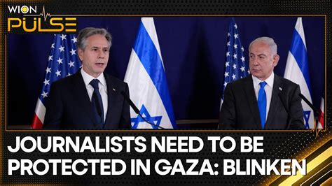 Blinken in Israel: ‘We need to do more to protect Palestinian civilians’