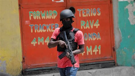Blinken says a multinational force is needed to help Haiti’s National Police restore order