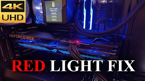 Blinking Red Lights on pci ports - Republic of Gamers Forum