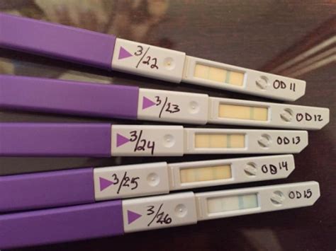 The clear blue advance ovulation tests that give you a flashing and static smiley test for two hormones. The flashing smiley shows you have an estrogen surge, and that usually happens a few days before you ovulate. Then you get a static smiley when you get the lh surge showing you are going to ovulate in the next 12-36 hours.. 