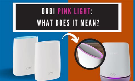 Blinking white light orbi satellite.  Solutions to fix RBS50 - Continually Blinking ...
