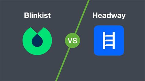 Blinkist vs headway. This multiyear Blinkist review and test reveals that Blinkist is a professional service; their narrators are first class, and the books are logically laid out and easy to follow. 6,500 books have a high-quality 15-minute audiobook and written summary if you prefer to read. With an annual subscription, you save 50%, so it costs only $6.50/month. 