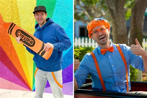 Additionally, he has his blippi Instagram account which boasts over 700,000 followers. Family Life. His mother made his first costume, which has now become his trademark. He has occasionally posted photos of his fiance Alyssa on his personal Instagram account, stevinwjohn. They announced in October 2021 that they are expecting a child in 2022.. 