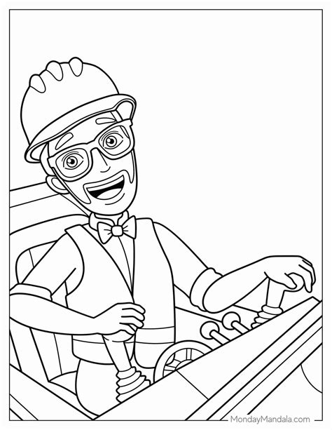 Blippi Coloring