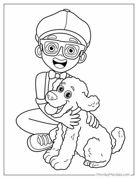 Blippi Coloring Sheets Coloring Pages