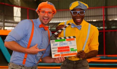 Blippi is gay. Clayton Grimm has been on the road for Blippi since 2019. Now, he's playing Blippi in a new "Learn with Blippi" series, which recently premiered on YouTube. According to his bio, Clayton Grimm is an NYC based actor, who graduated from the prestigious NYU Tisch School of the Arts/Strasberg + Classical Studio. Apart from playing Blippi ... 
