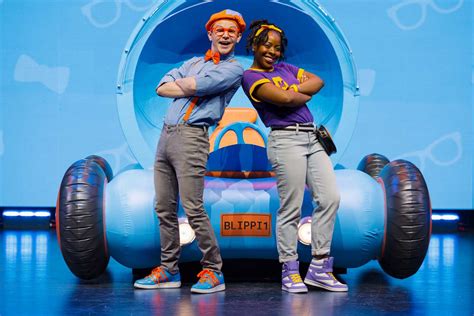 Blippi on tour. Blippi is coming to your city for the ultimate curiosity adventure in Blippi: The Wonderful World Tour! So, come on! Dance, sing, and learn with Blippi and special guest Meekah as they discover what makes different cities unique and special. Will there be monster trucks, excavators, and garbage trucks galore? You bet! 
