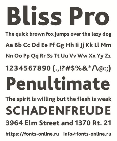 Bliss (typeface) - Wikipedia