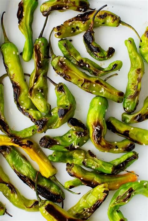 Blistered Shishito Peppers Recipe - Love and Lemons