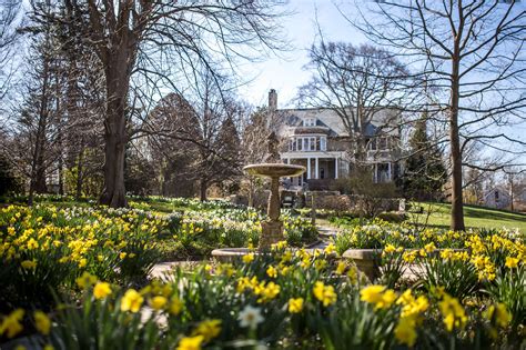 Blithewold mansion gardens and arboretum. The Mansion will occasionally close early for special events. Hours for the Gardens: April 2 – October 16, 2022. Monday: Closed Tuesday – Saturday: 10 AM – 4 PM Sunday: 10 AM to 3 PM. Hours for The Shop at Blithewold: April 2 – October 16, 2022. Monday – Closed Tuesday – Saturday: 10 AM – 4 PM Sunday: 10 AM – 3 PM 
