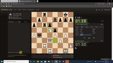 Blitz • Current games • lichess.org