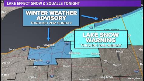 Blizzard Warning now in effect in Northeast Ohio