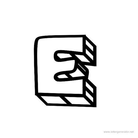 Block Alphabet Gallery Free Printable Alphabets LETTER GENERATOR NET