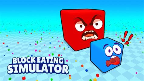 Block Eating Simulator ️ Two Player Games. 