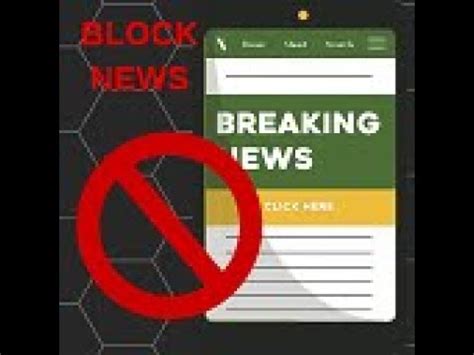 Block News Websites - Chrome Web Store