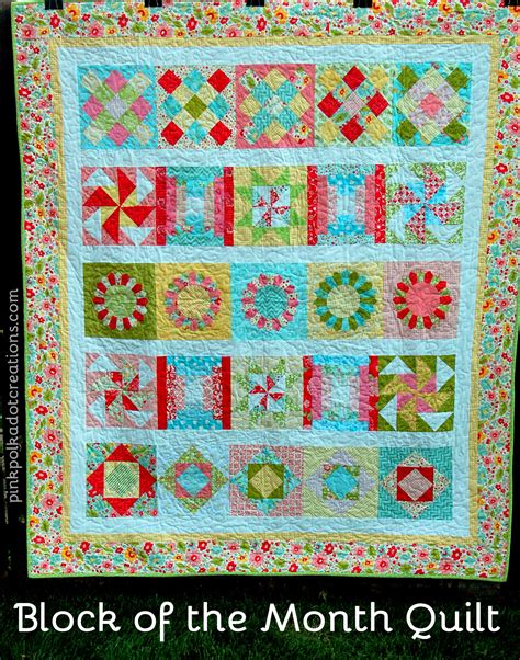 Block Of Month Quilt Patterns Free Patterns
