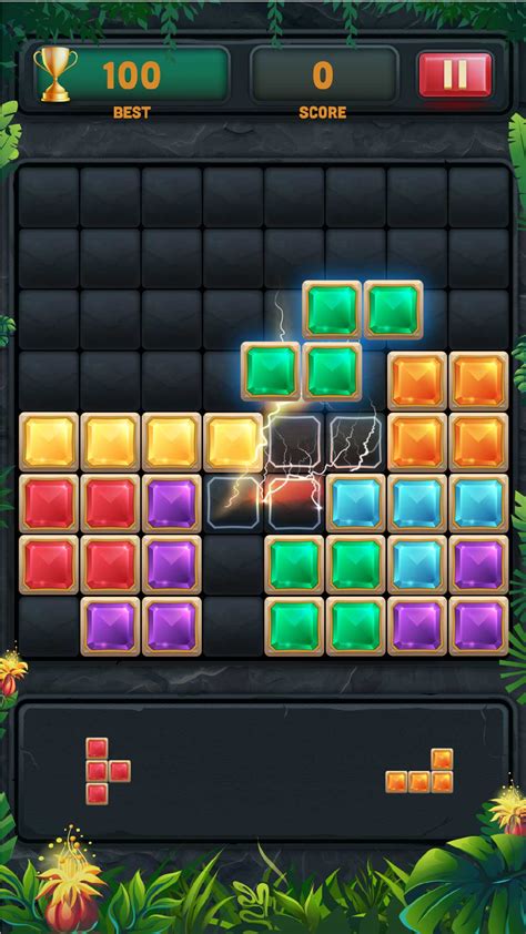 Block game app. A relaxing, sleek block puzzle 