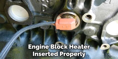 Block heater nearby.  The engine block heater ensures rapid heating, fuel effic...
